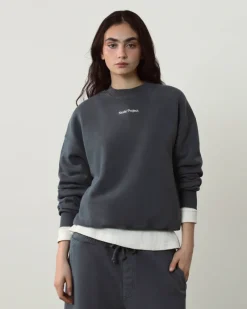 Nude Project Sudadera Sin Capucha Cult Kid Gris Oscuro New