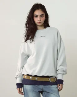 Nude Project Sudadera Sin Capucha Cult Kid Blanco Crema Online