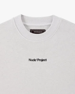 Nude Project Sudadera sin Capucha Gris Hot