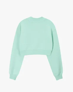 Nude Project Sudadera Sin Capucha Lacy Cropped Verde Sale