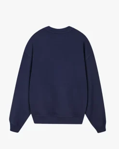 Nude Project Sudadera Sin Capucha Varsity Azul Marino New