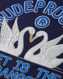 Nude Project Sudadera Swans Azul Marino Best