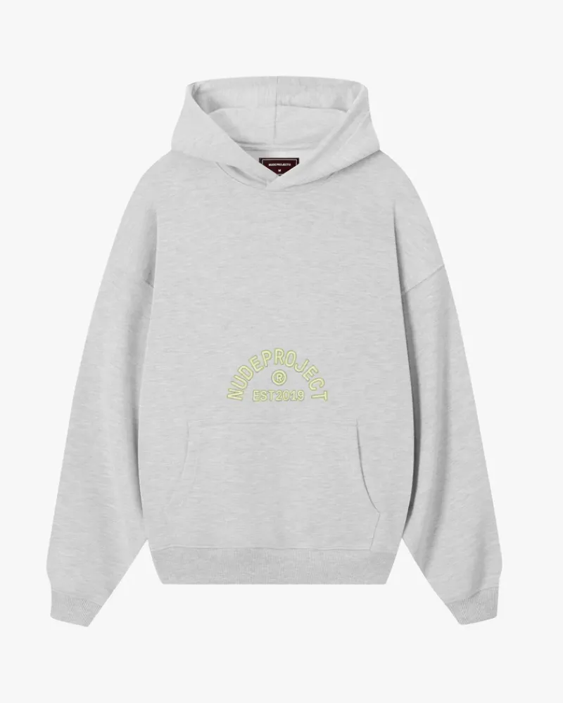 Nude Project Sudadera Swans Gris New