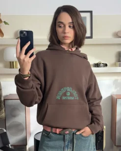 Nude Project Sudadera Swans Marrón Outlet