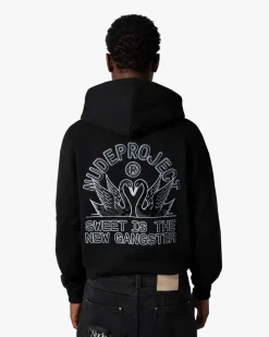 Nude Project Sudadera Swans Negra Clearance
