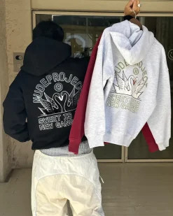 Nude Project Sudadera Swans Negra Clearance