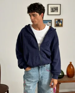 Nude Project Sun Zipper Navy Sale