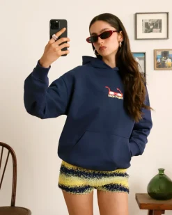 Nude Project Sunglasses Hood Navy Discount