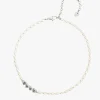 Nude Project Sweet Pearl Necklace Silver Online