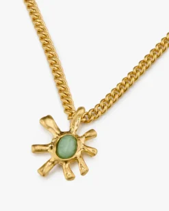 Nude Project Tropical Necklace Gold New