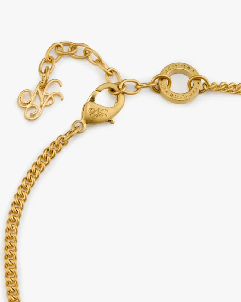 Nude Project Tropical Necklace Gold New