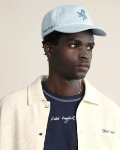 Nude Project Waffle Cap Light Blue New
