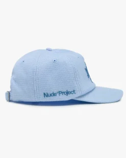 Nude Project Waffle Cap Light Blue New