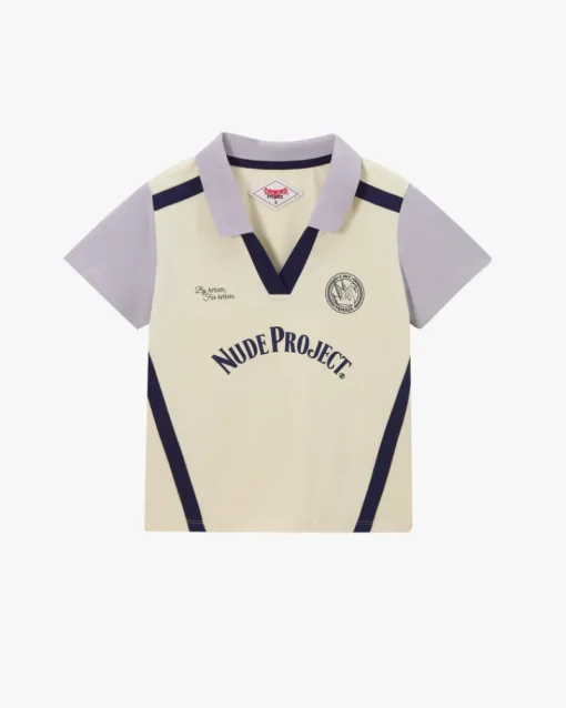 Nude Project Winner Polo Blanco Crema Sale