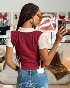 Nude Project Winner Polo Burgundy Hot