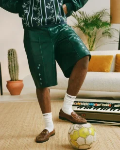 Nude Project World Cup Leather Jorts